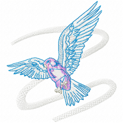 Eagle And Falcon Embroidery Design 9 Eagle And Falcon Embroidery Design 9